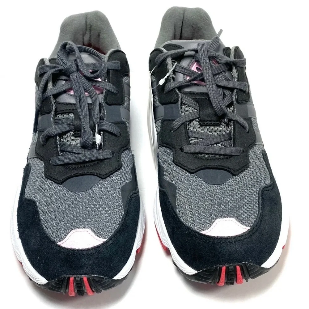 Adidas‎ Yung-96 J Men’s Sneakers Gray Black Pink